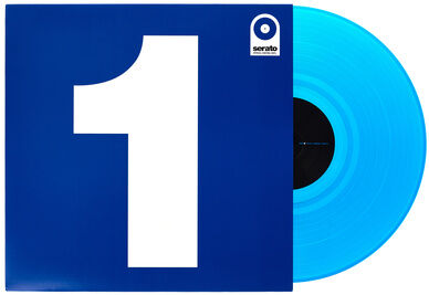 Serato 12"" Single Control Vinyl-Blue Serato 12"" Single Control Vinyl-Blue