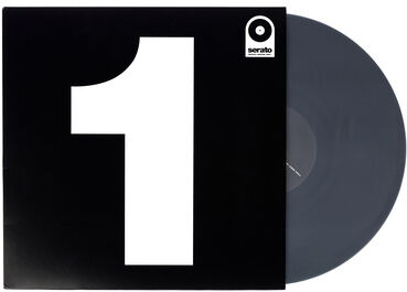 Serato 12"" Single Control Vinyl-Black Serato 12"" Single Control Vinyl-Black