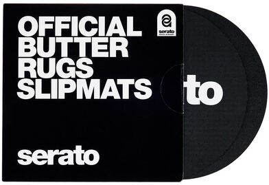 Serato 7""Butter Rugs Slipmat black Serato 7""Butter Rugs Slipmat black