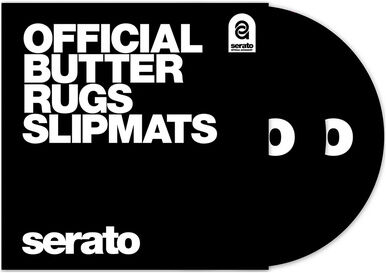 Serato Butter Rugs 12""Slipmat Black