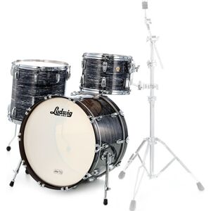 Ludwig Classic Maple Rock Black Oy. Vintage Black Oyster Pearl