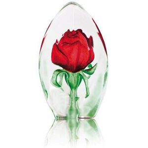 Målerås Röd Floral Fantasy Kristallblock Målerås Röd Floral Fantasy Kristallblock