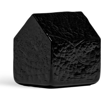 Kosta Huset, Svart, Liten H 7,8cm - Kosta Boda Kosta Huset, Svart, Liten H 7,8cm - Kosta Boda