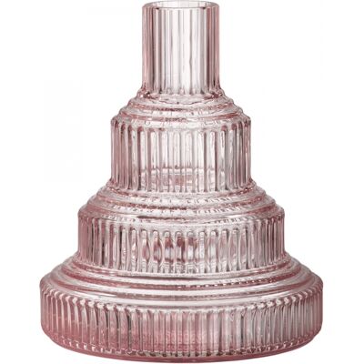 Kosta Boda Pavilion Vaas Ljus Rosa 134mm - Vaas Kosta Boda Pavilion Vaas Ljus Rosa 134mm - Vaas