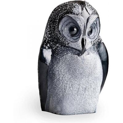 Uggla Svart, H 24cm - Målerås Uggla Svart, H 24cm - Målerås