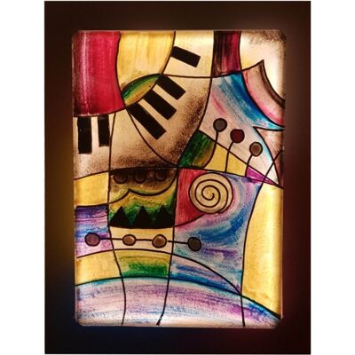 Glastavla & Belysning Piano, Liten - Benjamin Glastavla & Belysning Piano, Liten - Benjamin