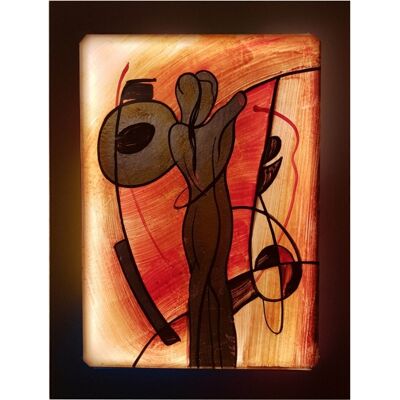 Glastavla & Belysning Dance, Liten - Benjamin Glastavla & Belysning Dance, Liten - Benjamin