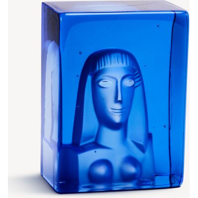 Block Azur She, Blue - Kosta Boda Block Azur She, Blue - Kosta Boda