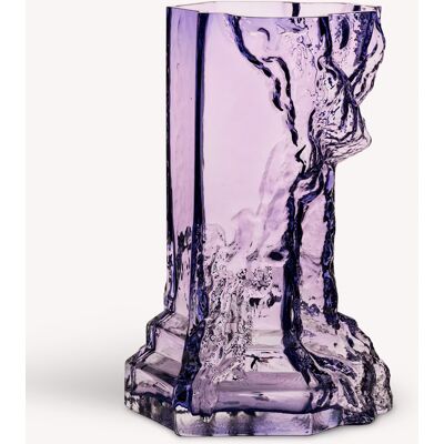 Rocky Baroque Vas, Plommon, H 25cm - Kosta Boda Rocky Baroque Vas, Plommon, H 25cm - Kosta Boda