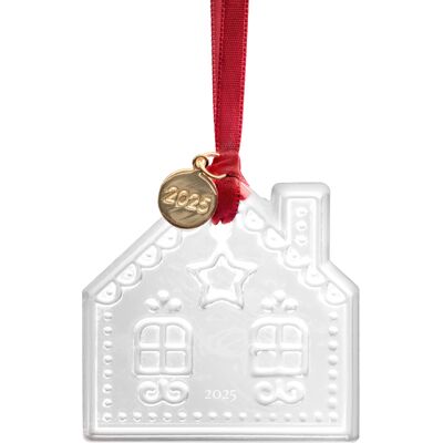 Annual Ornament Ginger Bread House, 2025 - Orrefors Annual Ornament Ginger Bread House, 2025 - Orrefors
