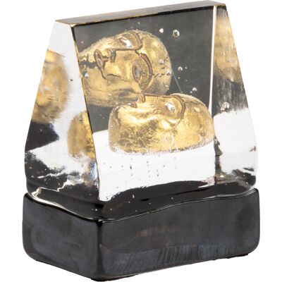 Black Elements House Of Mystery, Gold - Kosta Boda Black Elements House Of Mystery, Gold - Kosta Boda