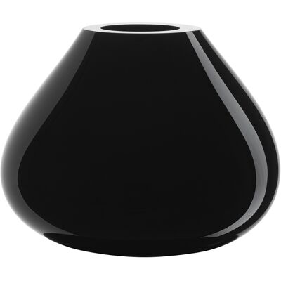 Ebon Vas Svart, 19cm - Orrefors Ebon Vas Svart, 19cm - Orrefors