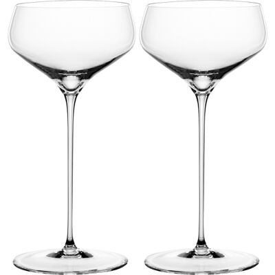 Hi-Lite Champagnecoupe 24cl, 2-Pack - Spiegelau Hi-Lite Champagnecoupe 24cl, 2-Pack - Spiegelau