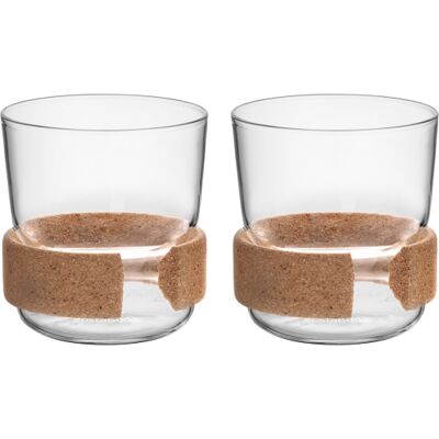 Viva Kopp Med Korkring 30cl 2-Pack - Kosta Boda Viva Kopp Med Korkring 30cl 2-Pack - Kosta Boda