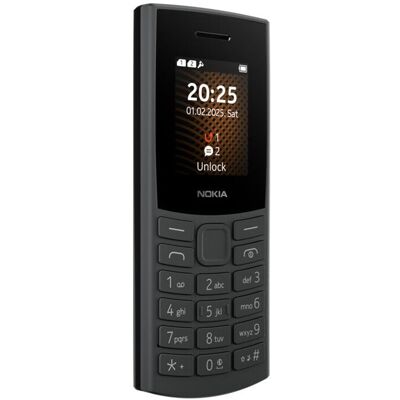 Nokia 105 4G 2nd Edition 1.8" Dual SIM mobiltelefon (mörkgrå) Nokia 105 4G 2nd Edition 1.8" Dual SIM mobiltelefon (mörkgrå)