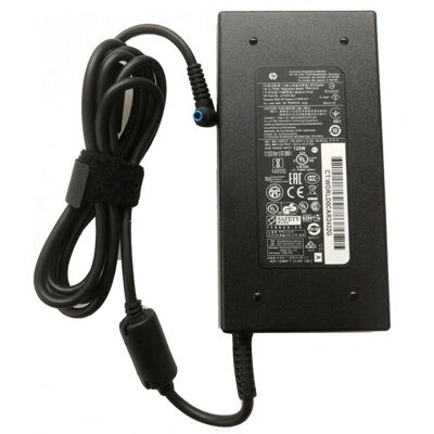 HP 120W datorladdare 4.5 x 3.0mm 19.5V 6.15A BlueTip med strömkabel HP 120W datorladdare 4.5 x 3.0mm 19.5V 6.15A BlueTip med strömkabel