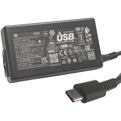 Hewlett-Packard Ceto 65W USB-C Strömadapter Hewlett-Packard Ceto 65W USB-C Strömadapter