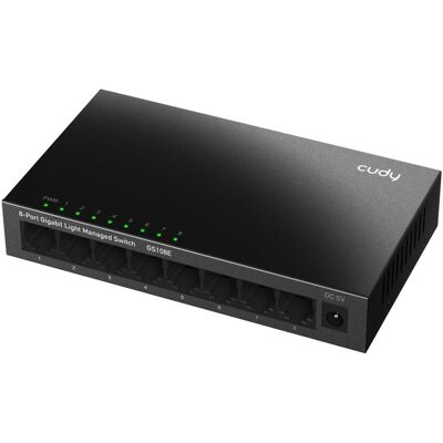 Cudy 8-portars gigabitswitch GS108E Cudy 8-portars gigabitswitch GS108E
