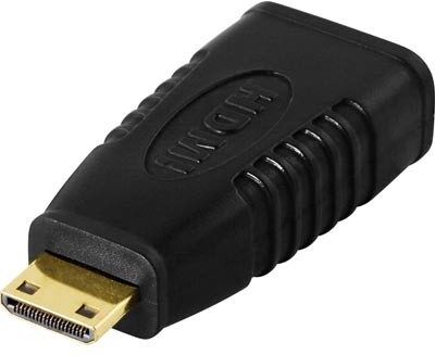 Deltaco Mini-HDMI till HDMI-adapter