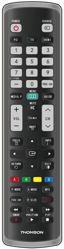 Samsung Fjärrkontroll för alla Samsung TV Samsung Fjärrkontroll för alla Samsung TV