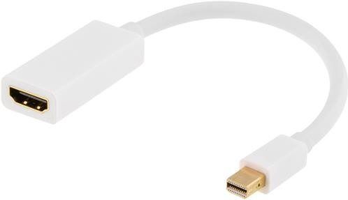 Deltaco MiniDisplayPort till HDMI-adapter Deltaco MiniDisplayPort till HDMI-adapter
