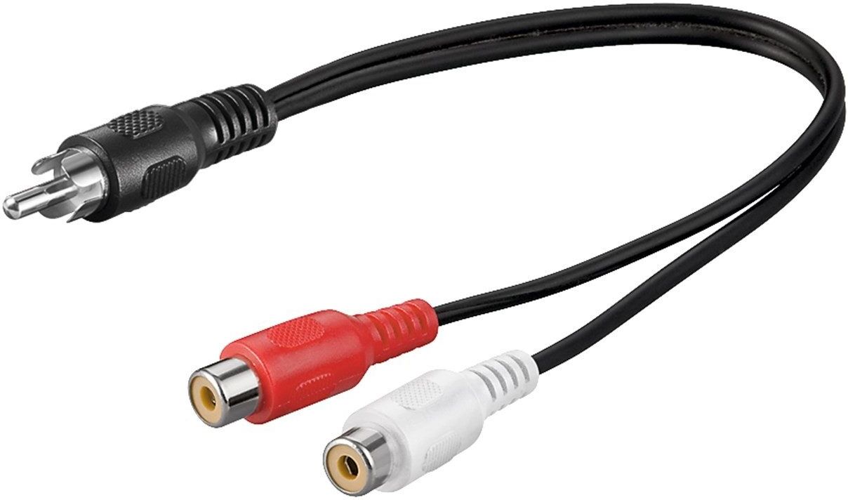 Goobay RCA Y-adapter Goobay RCA Y-adapter