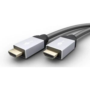 Goobay Premium HDMI-kabel med stöd för Ultra HD 3D 4K (60Hz) (5 meter)