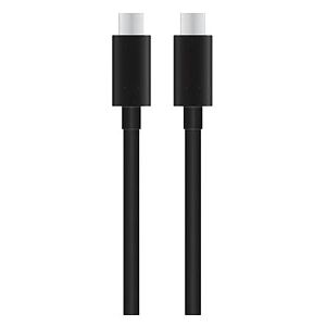 Qnect Thunderbolt 3-kabel USB-C till USB-C 20 Gbit/s bildskärmskabel 4K@60Hz (1 meter)