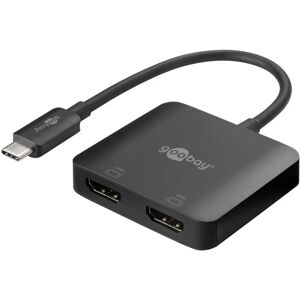 Goobay USB-C Multiport-adapter för två skärmar 2x HDMI