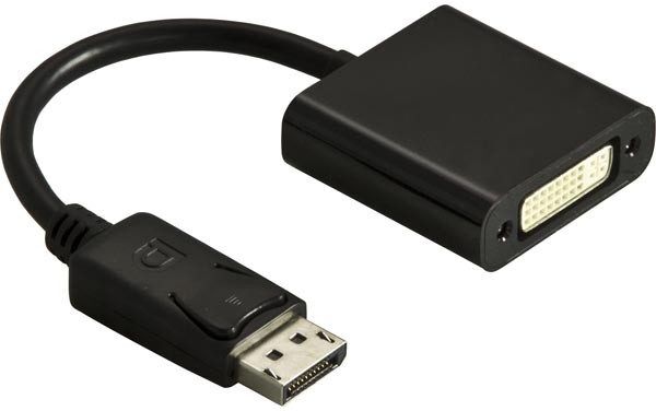 Deltaco DisplayPort till DVI-adapter Deltaco DisplayPort till DVI-adapter