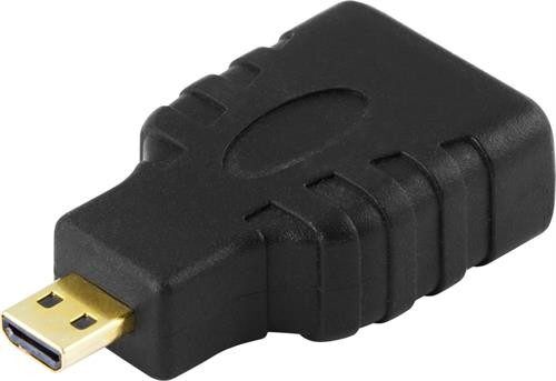 Deltaco MicroHDMI till HDMI-adapter Deltaco MicroHDMI till HDMI-adapter