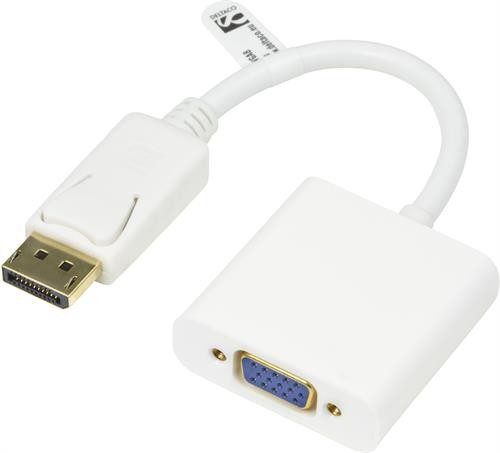 Deltaco Aktiv DisplayPort till VGA-adapter Deltaco Aktiv DisplayPort till VGA-adapter
