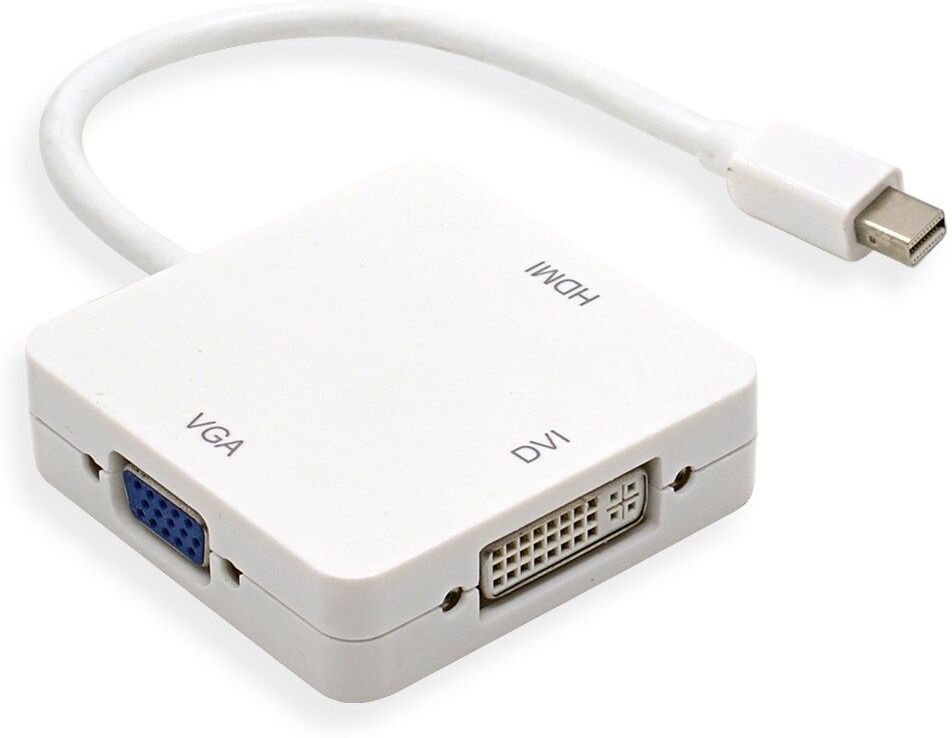 MiniDP och Thunderbolt till HDMI, DVI samt VGA MiniDP och Thunderbolt till HDMI, DVI samt VGA