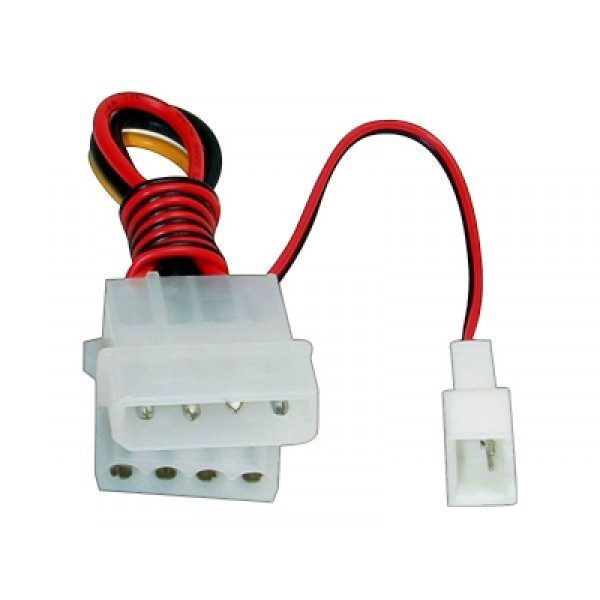 2x 4-pin Molex till 2-pin fläkt