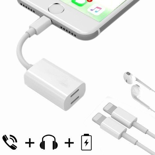Epzi Lightning till dual lightning-adapter Epzi Lightning till dual lightning-adapter