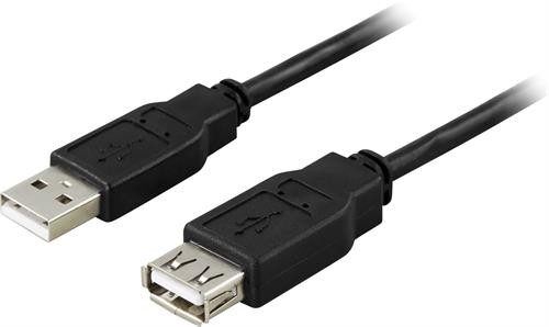 Deltaco Förlängningskabel USB (1 meter) Deltaco Förlängningskabel USB (1 meter)