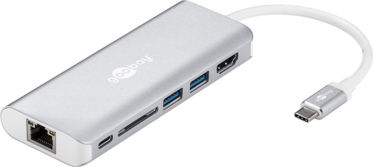 Goobay USB-C adapter till HDMI, USB-C och 2x USB Goobay USB-C adapter till HDMI, USB-C och 2x USB