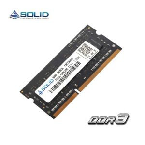 SOLID 8GB RAM-minne DDR3L SO-DIMM LOW-VOLTAGE (1,35 Volt) till laptop