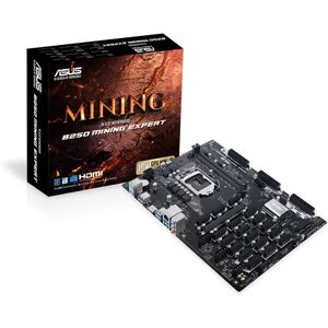 Asus B250 Mining Expert moderkort med 19 PCIe