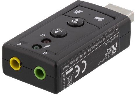 Goobay Externt USB-ljudkort Goobay Externt USB-ljudkort