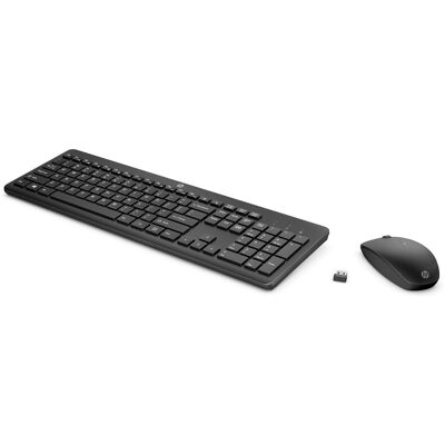 HP 235 paket med trådlöst tangentbord och mus HP 235 paket med trådlöst tangentbord och mus