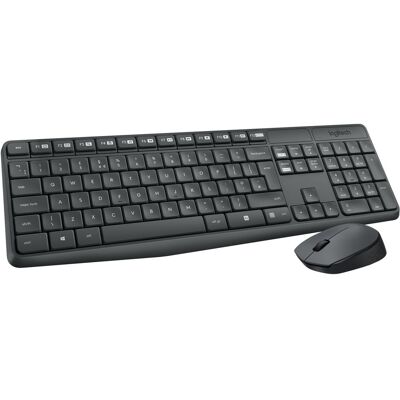 Logitech MK235 trådlöst tangentbord och mus Logitech MK235 trådlöst tangentbord och mus