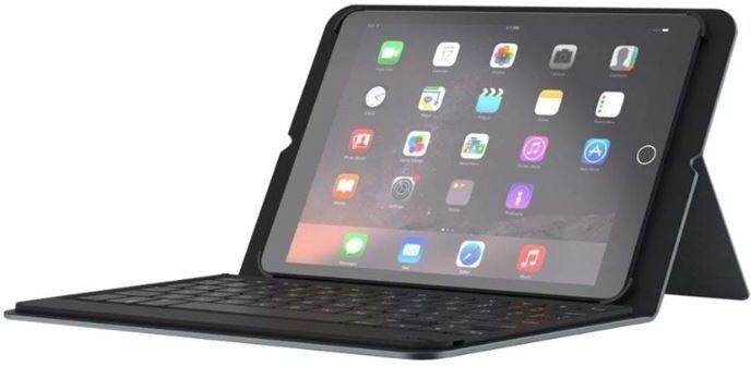 Zagg Messenger Folio Bluetooth-tangentbord för iPad 9.7" Air 2/2017/2018 Zagg Messenger Folio Bluetooth-tangentbord för iPad 9.7" Air 2/2017/2018