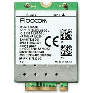 Fibocom L850-GL HP LT4210 Intel XMM 7360 LTE 4G modem WWAN-kort till HP 840 G8 G7 Fibocom L850-GL HP LT4210 Intel XMM 7360 LTE 4G modem WWAN-kort till HP 840 G8 G7