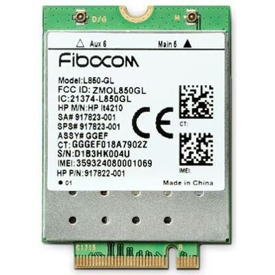 Fibocom L850-GL HP LT4210 Intel XMM 7360 LTE 4G modem WWAN-kort till HP 840 G8 G7 Fibocom L850-GL HP LT4210 Intel XMM 7360 LTE 4G modem WWAN-kort till HP 840 G8 G7