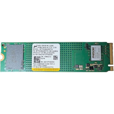 Micron 256 GB M.2 2280 NVMe Gen 4 x4 SSD-hårddisk (new pulled*) Micron 256 GB M.2 2280 NVMe Gen 4 x4 SSD-hårddisk (new pulled*)