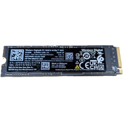 Western Digital SN810 512 GB PCIe Gen 4 x4 M.2 2280 NVMe SSD-hårddisk Western Digital SN810 512 GB PCIe Gen 4 x4 M.2 2280 NVMe SSD-hårddisk