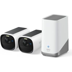 Eufy EufyCam 2 stycken E40 säkerhetskameror samt HomeBase S380 Eufy EufyCam 2 stycken E40 säkerhetskameror samt HomeBase S380