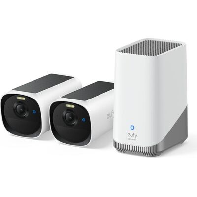 Eufy EufyCam 2 stycken E40 säkerhetskameror samt HomeBase S380 Eufy EufyCam 2 stycken E40 säkerhetskameror samt HomeBase S380