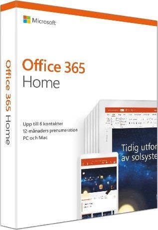 Microsoft Office 365 Family för 6 datorer i 1 år Microsoft Office 365 Family för 6 datorer i 1 år